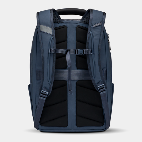 Gomatic Navy Backpack Back View#color_navy