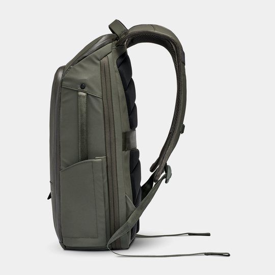 Gomatic Olive Backpack Side View#color_olive