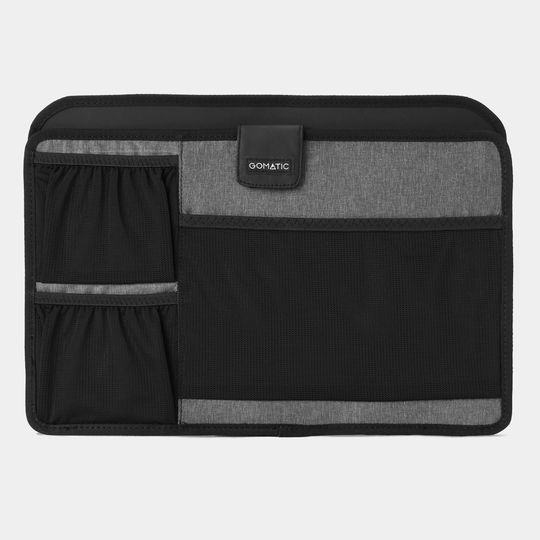 Gomatic Black Messenger Back Panel
