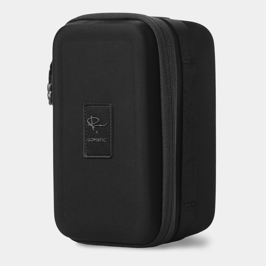Black McKinnon Accessory Case Front Angle View