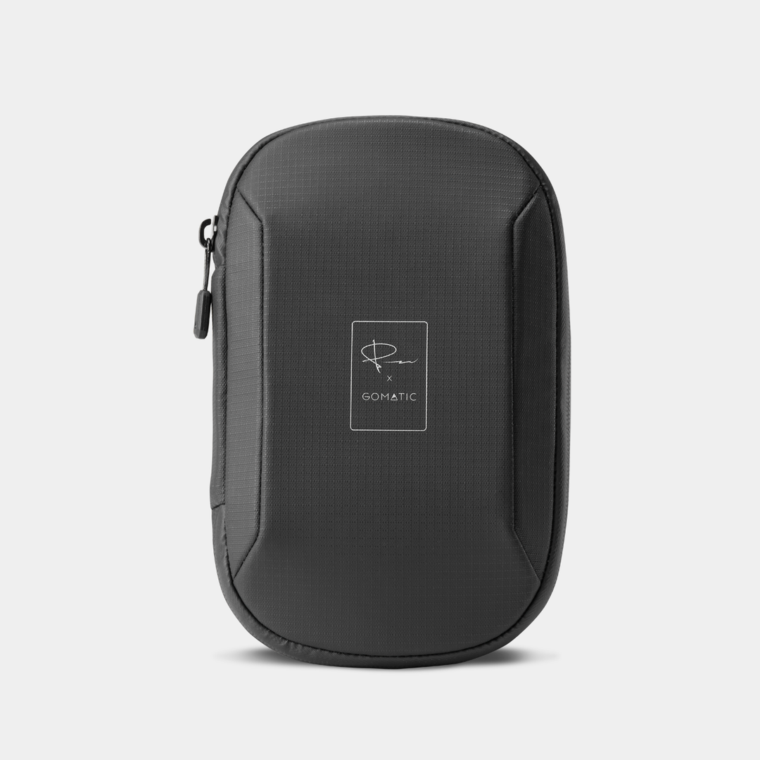 Black McKinnon Tech Organizer Front View