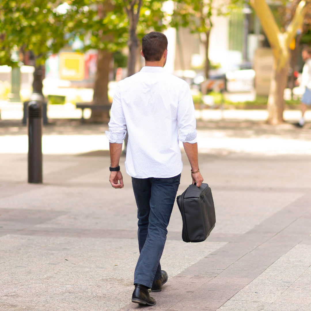 Black Travel Backpack 